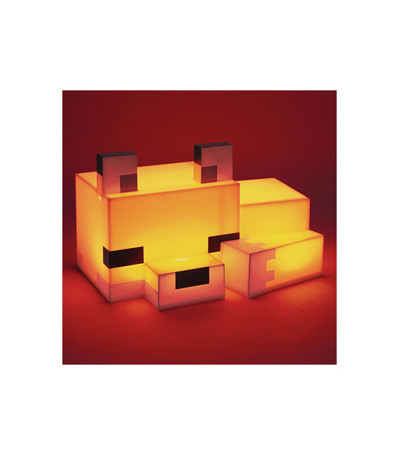 Lampe Renard Minecraft Orange - Coop Zone